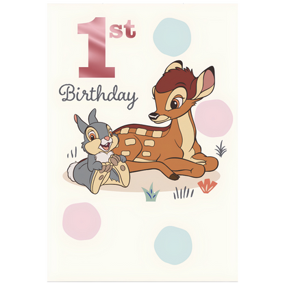 Bambi & Thumper 1st Birthday