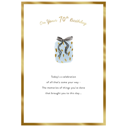 70th Birthday Celebration