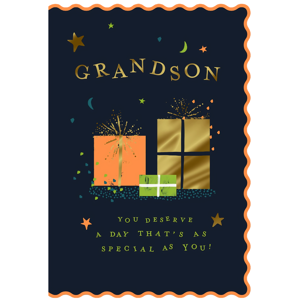Grandson, You Deserve a Day as Special as You