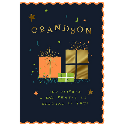 Grandson, You Deserve a Day as Special as You