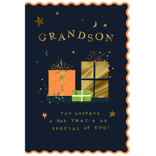 Grandson, You Deserve a Day as Special as You