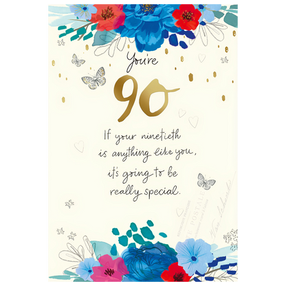 90th Birthday Floral