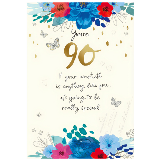 90th Birthday Floral