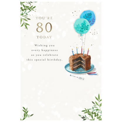 You're 80 Today