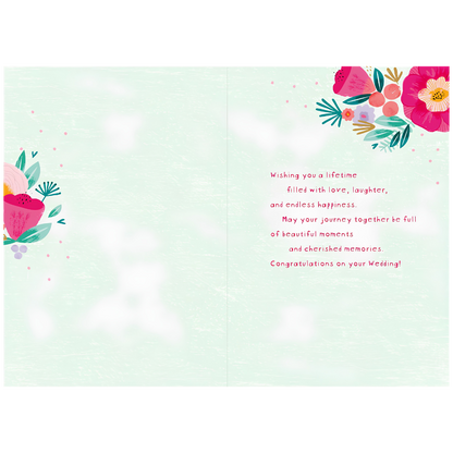 Happy Wedding Day Layer Cake