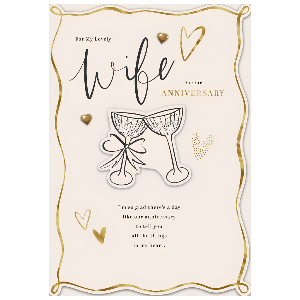 On Our Anniversary, My Lovely Wife