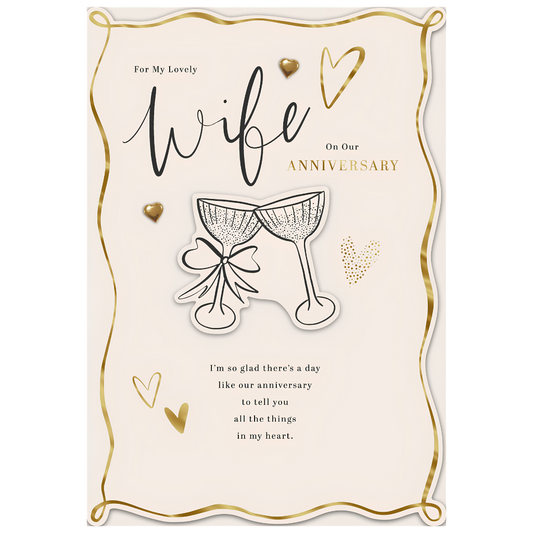 On Our Anniversary, My Lovely Wife