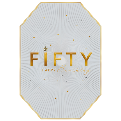 Fifty, Happy Birthday