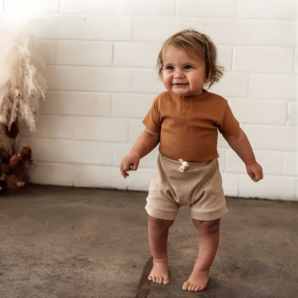 Snuggle Hunny Shorts (Pebble) [Sz:0]