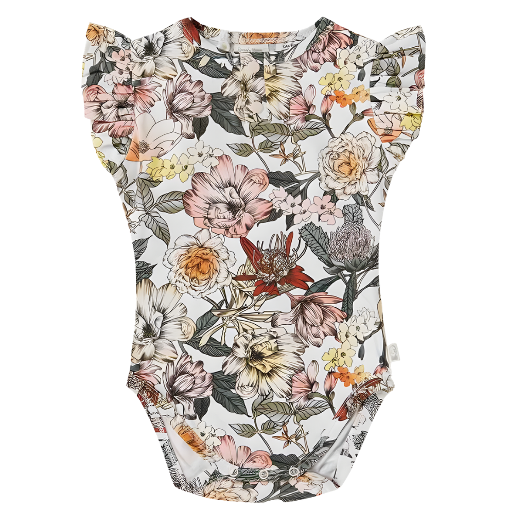 Snuggle Hunny Body Suit (Australiana) [Sz:0000]