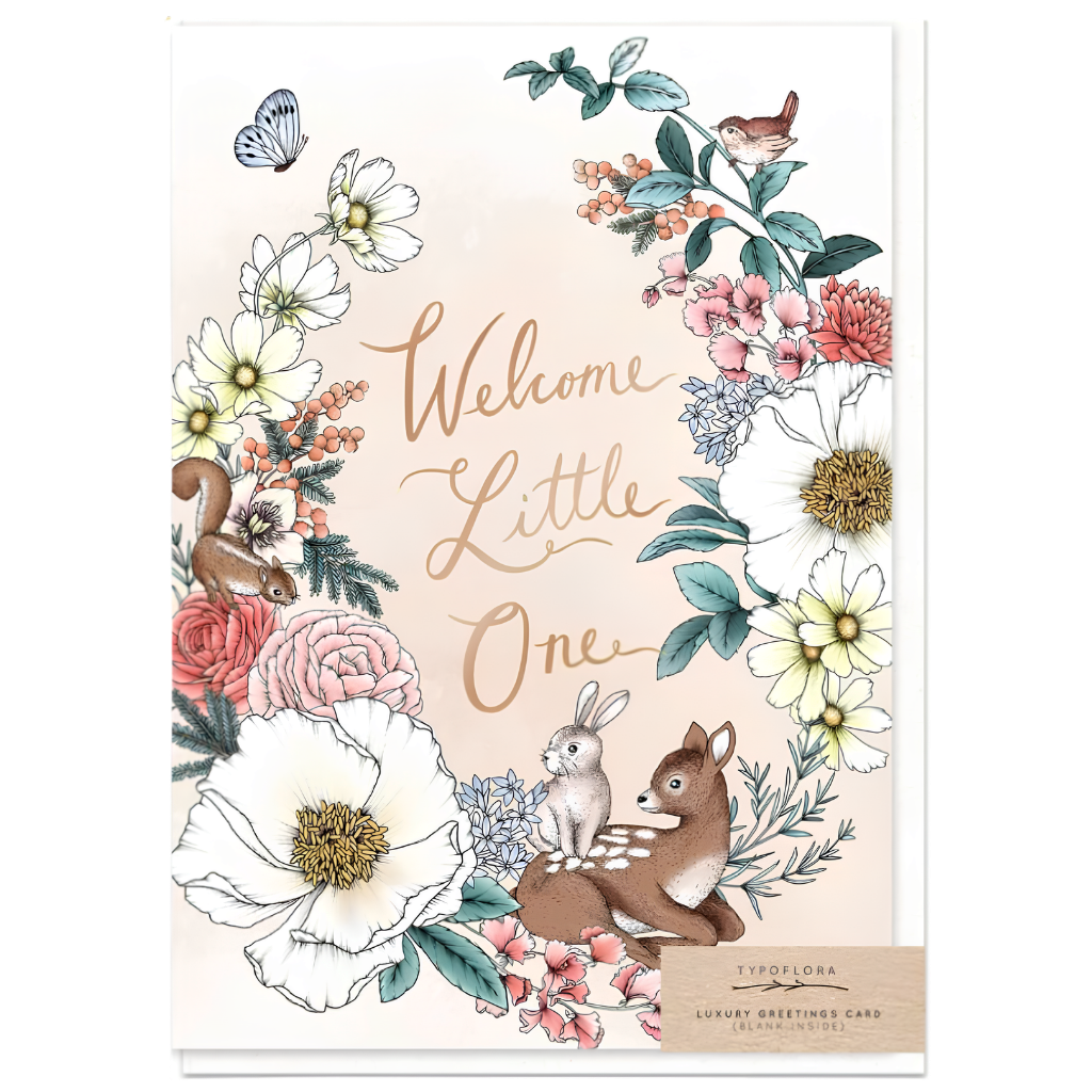 Deer Baby Card