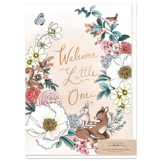 Deer Baby Card