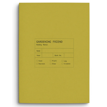 Creator's Friend Notebook - Gardening Friend