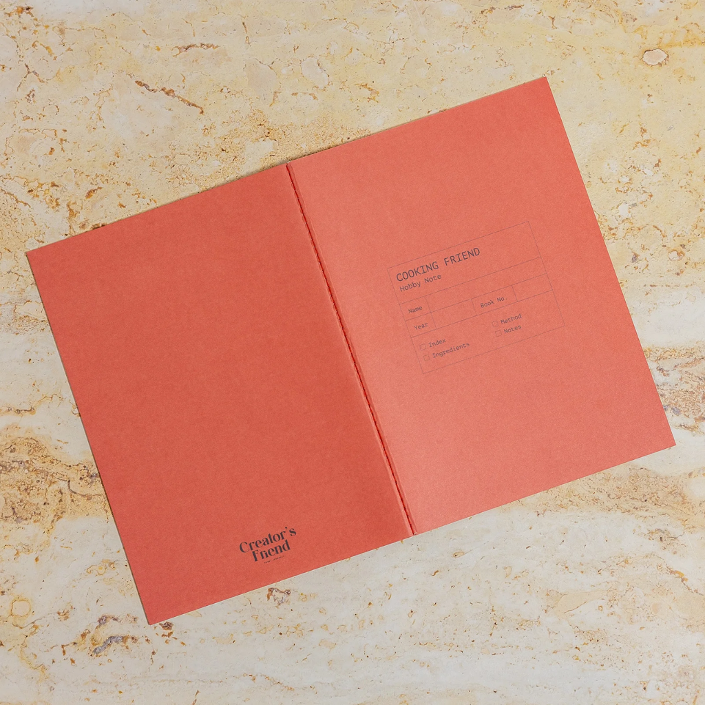 Creator's Friend Notebook - Cooking Friend 