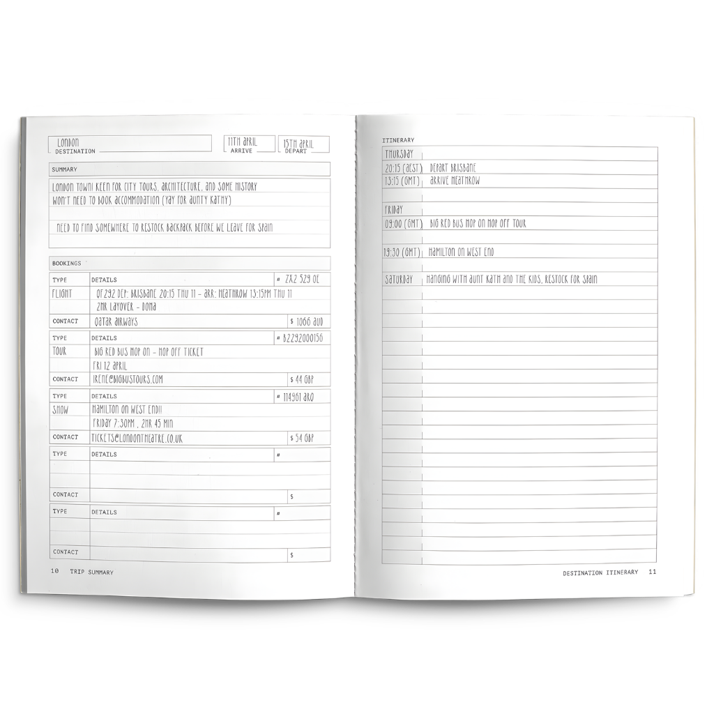 Creator's Friend Notebook - Travel Friend
