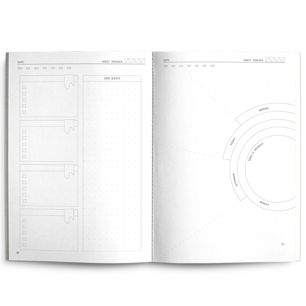 Creator's Friend Notebook - Fast Brain (Cloudy Day) [Col.:CLOUDY DAY]