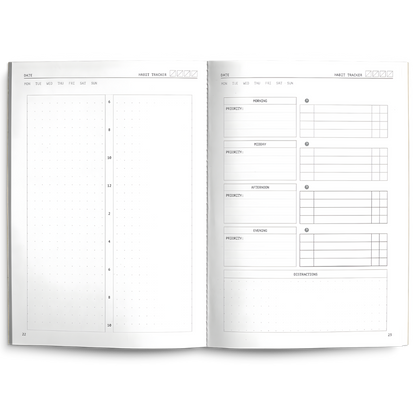 Creator's Friend Notebook - Fast Brain (Cloudy Day) [Col.:CLOUDY DAY]