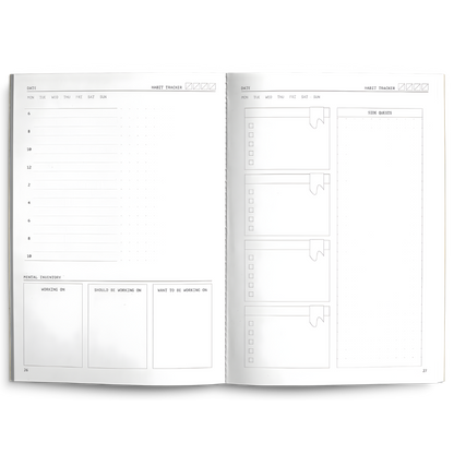 Creator's Friend Notebook - Fast Brain (Larimar) [Col.:LARIMAR]