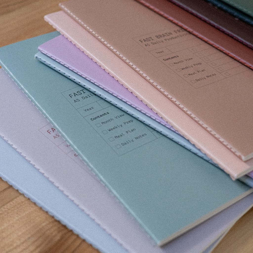 Creator's Friend Notebook - Fast Brain (Blue Lagoon) [Col.:BLUE LAGOON]
