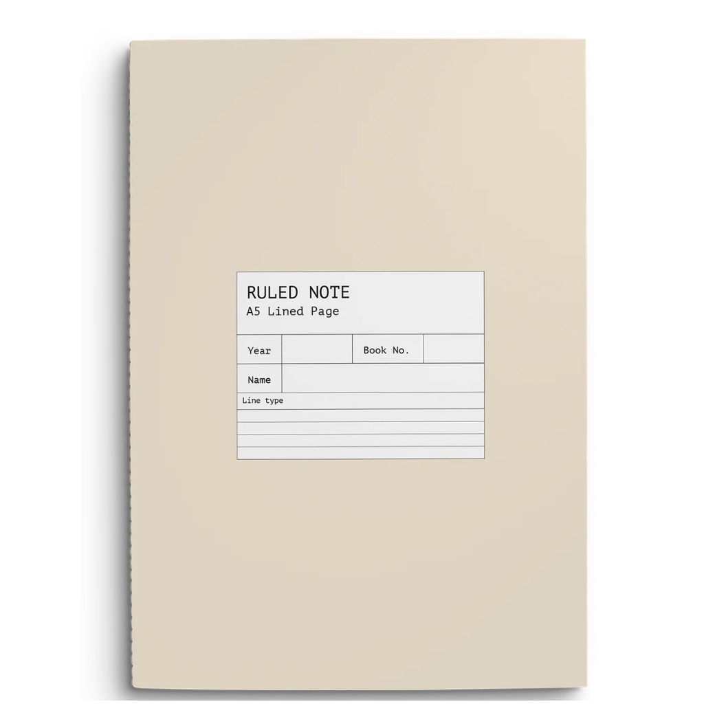 Creator's Friend Notebook - Ruled Note