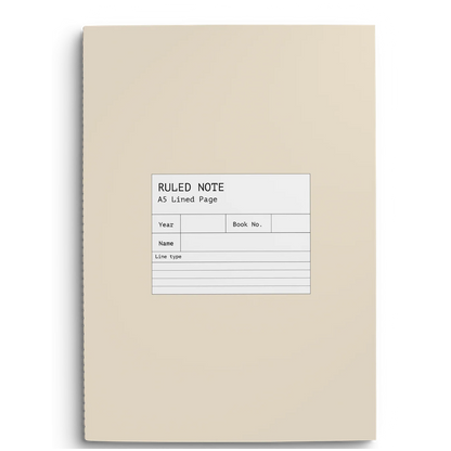 Creator's Friend Notebook - Ruled Note