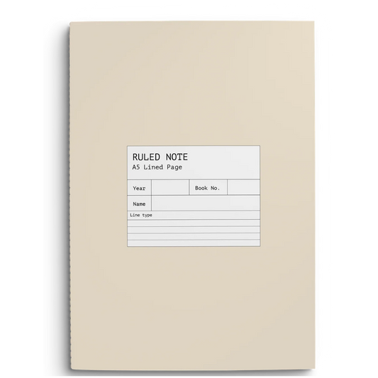 Creator's Friend Notebook - Ruled Note