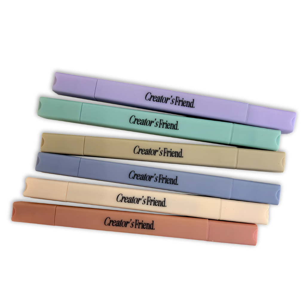 Creator's Friend Zero Bleed Highlighters (Pk 6)