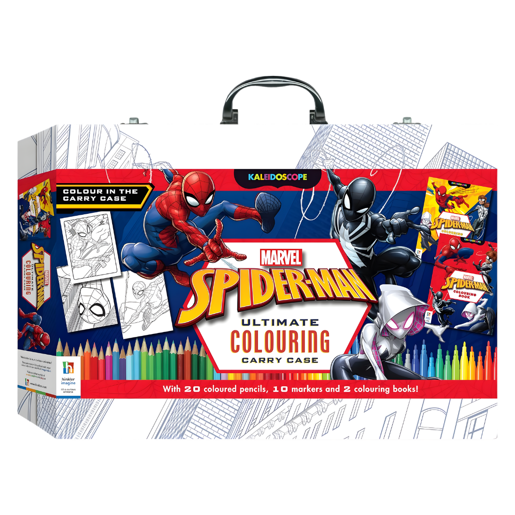Spider-Man Ultimate Colouring Carry Case