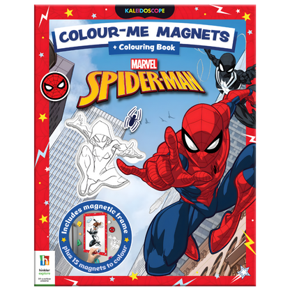Spider-Man Colour-Me Magnets & Colouring Book