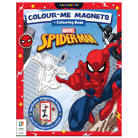 Spider-Man Colour-Me Magnets & Colouring Book