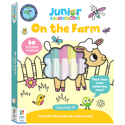 On The Farm Colouring Kit