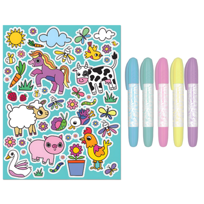 On The Farm Colouring Kit