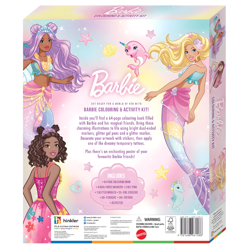 Barbie Colouring & Activity Kit