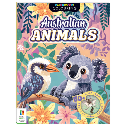 Australian Animals Colouring & Sticker Book