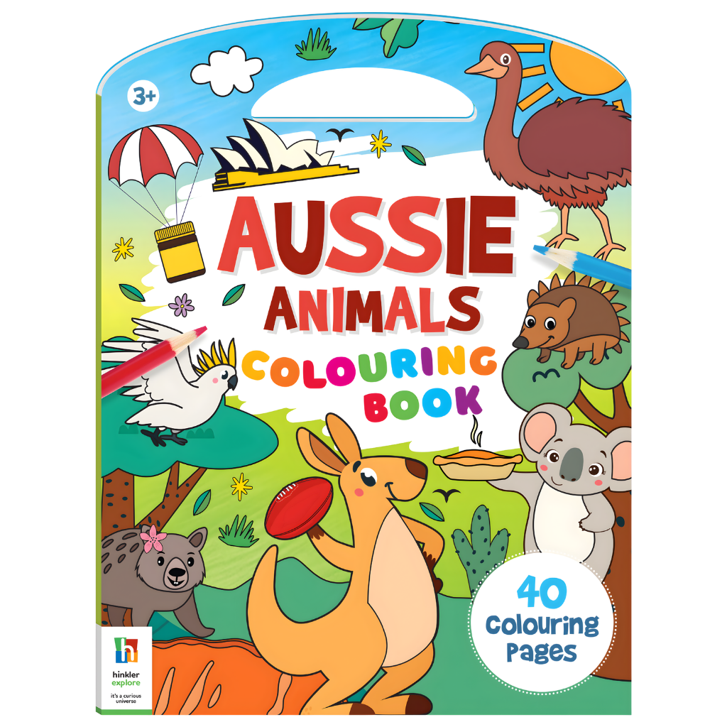 Aussie Animals Colouring Book
