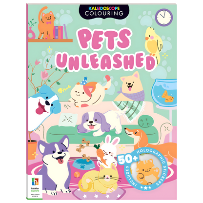 Pets Unleashed Colouring Book