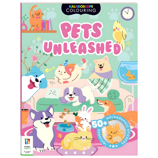 Pets Unleashed Colouring Book