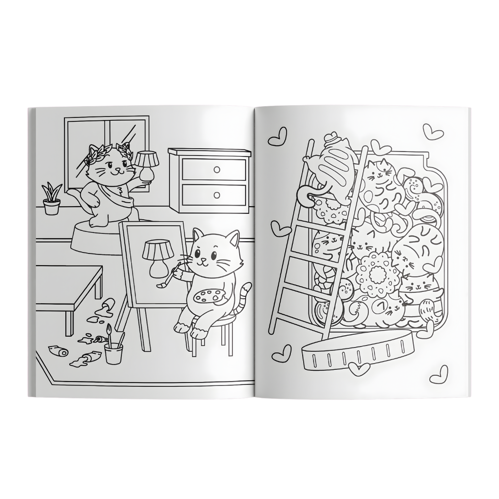 Pets Unleashed Colouring Book