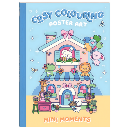 Cosy Colouring Poster Art