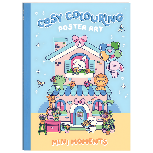 Cosy Colouring Poster Art