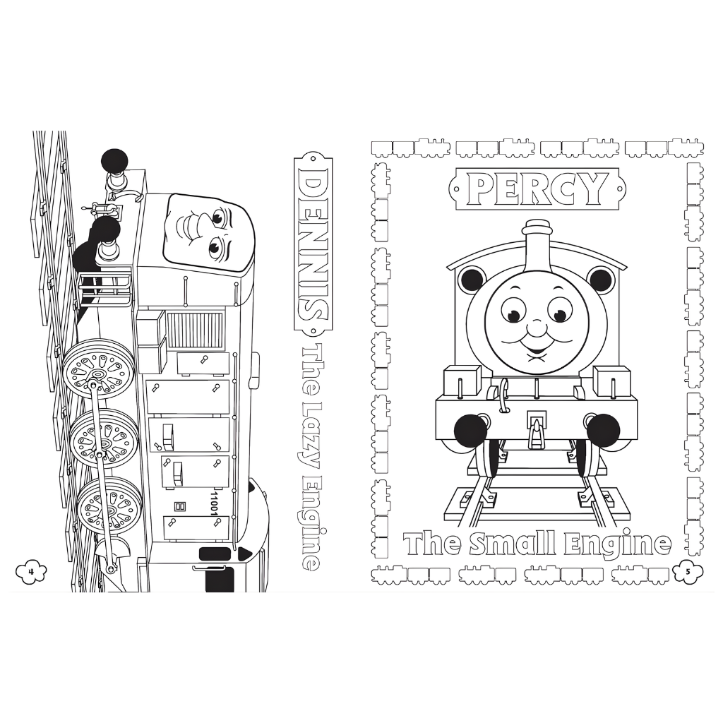 Thomas & Friends Colouring Book