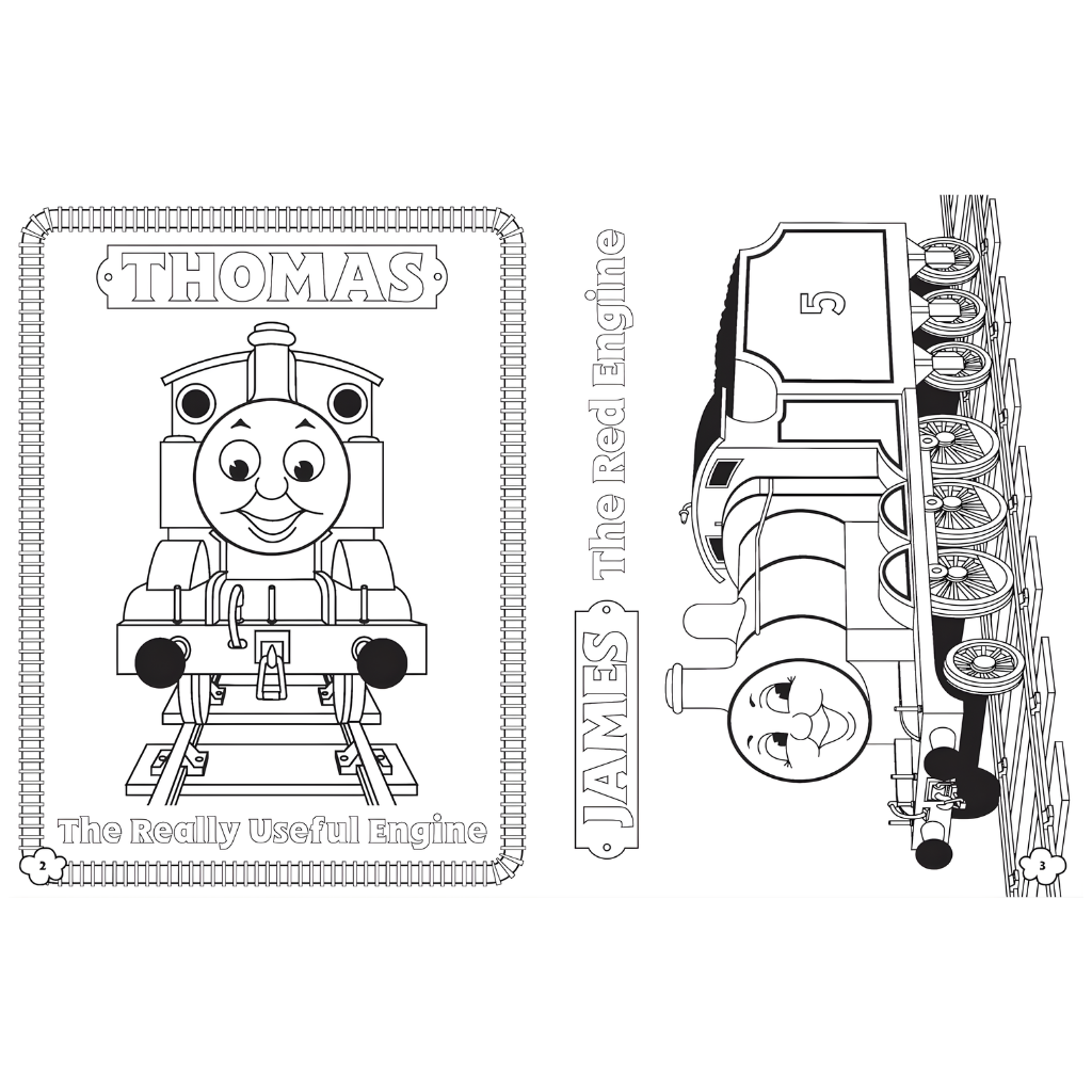 Thomas & Friends Colouring Book