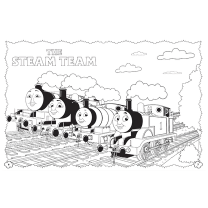 Thomas & Friends Colouring Book