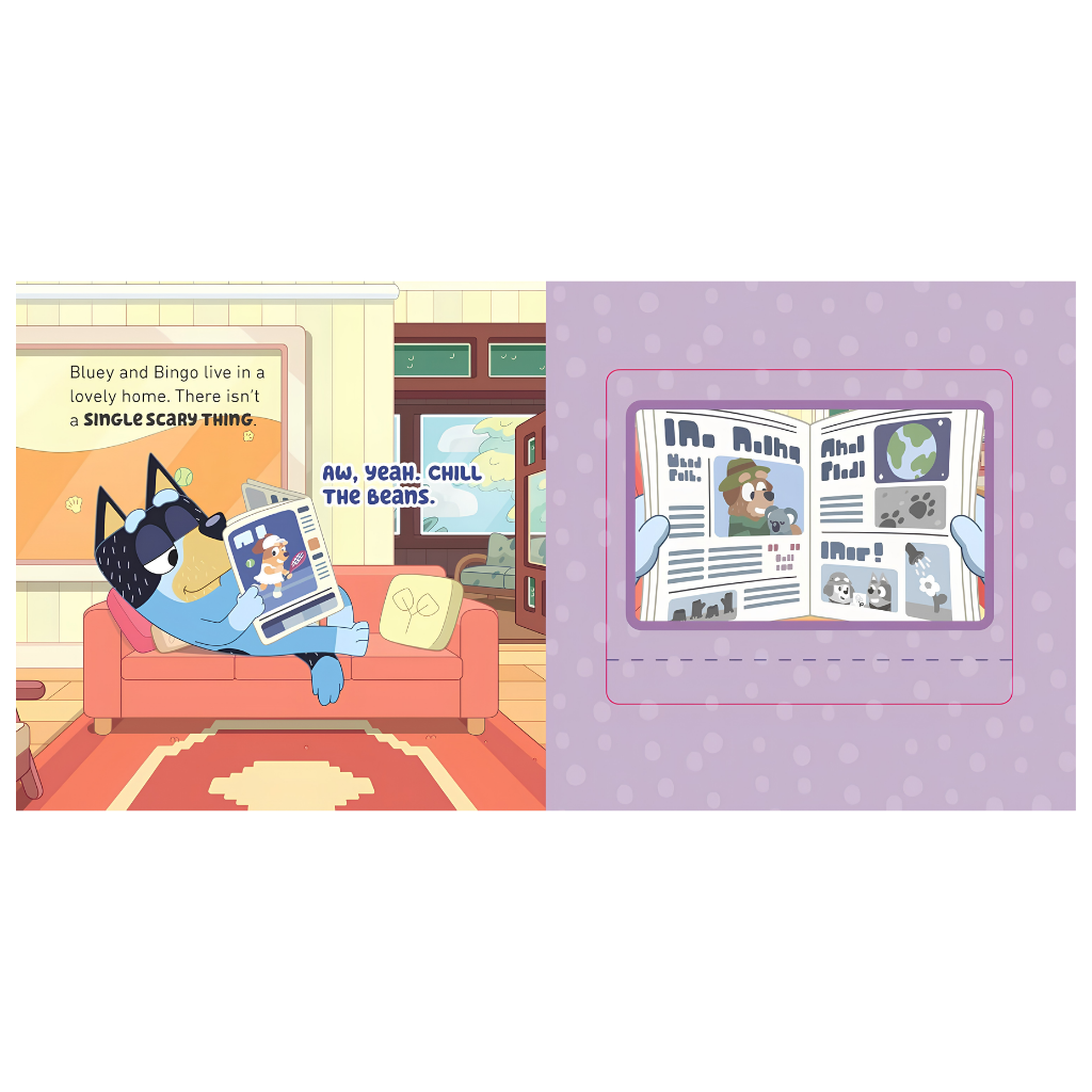 Bluey and Bingo's Book of Scary Things