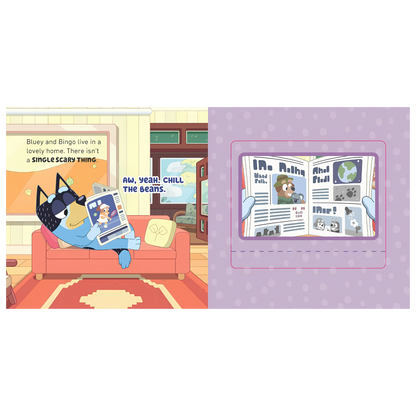 Bluey and Bingo's Book of Scary Things