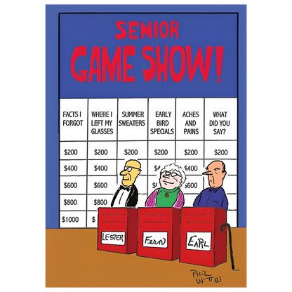 Senior Game Show