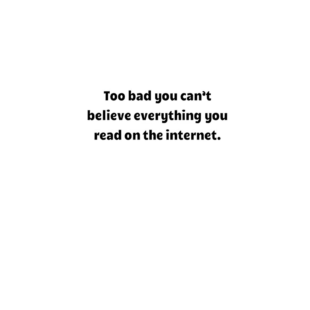 According to the Internet