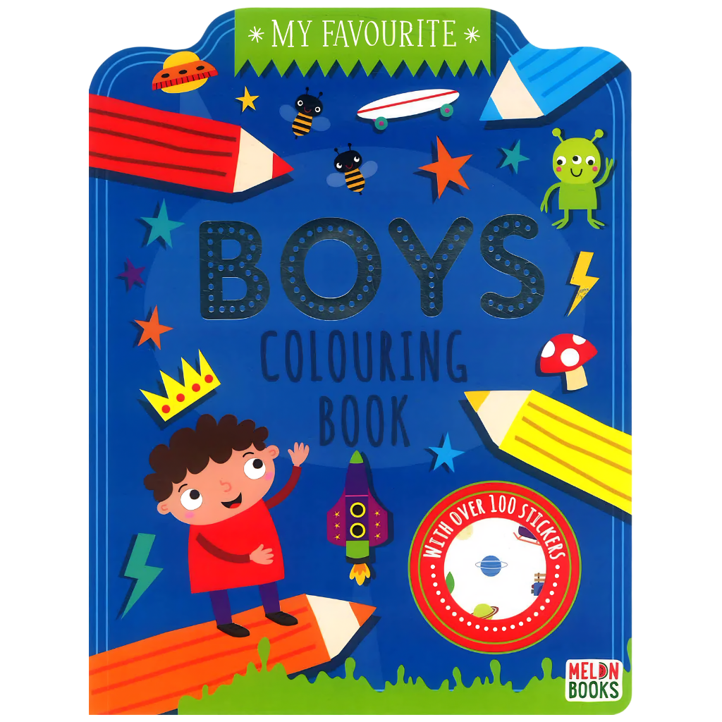 My Favorite Boy's Colouring Book