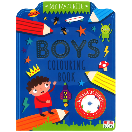 My Favorite Boy's Colouring Book