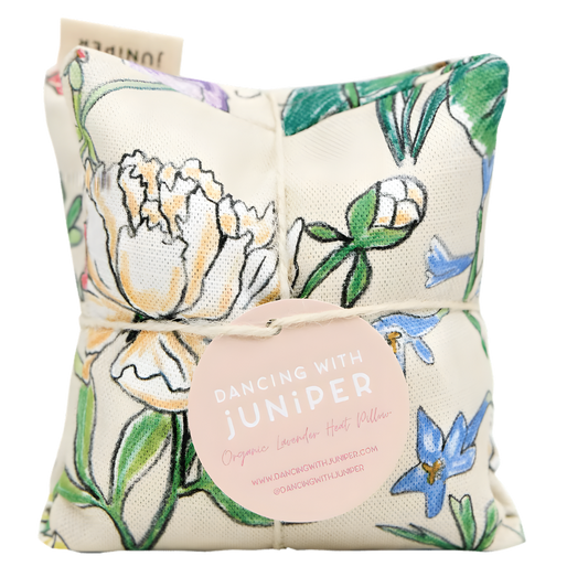 Birth Flowers Heat Pillow